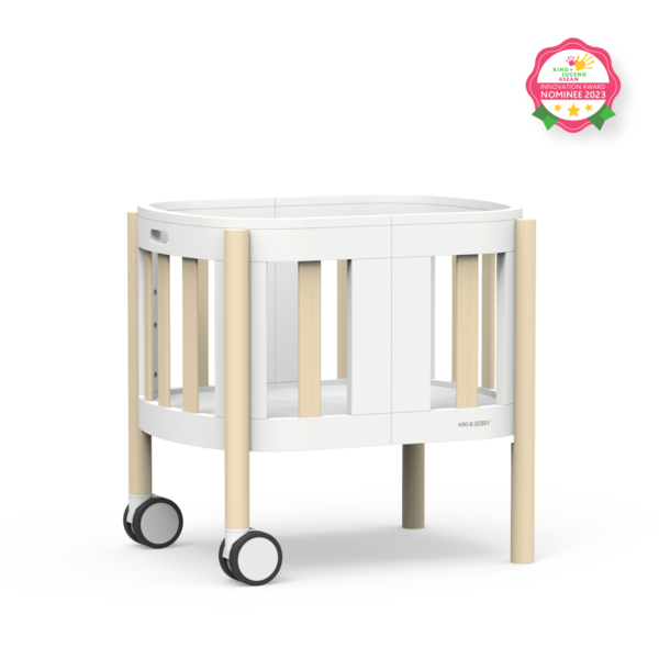 SBROUT® 6-in-1 Multifunctional Baby Crib & Cot Bundle (worth $1,999)